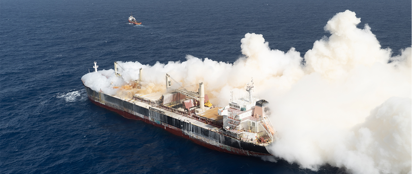 Bulk Carrier Fire