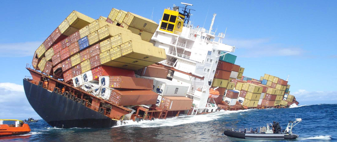 Large container ship accidents