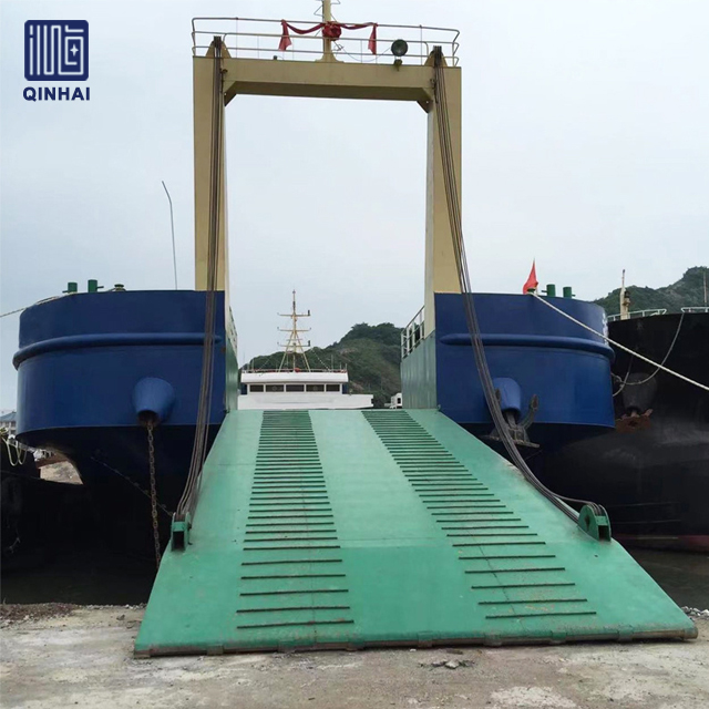 Qinhai 5000dwt LCT Barge Ship with Short Building Cycle Time