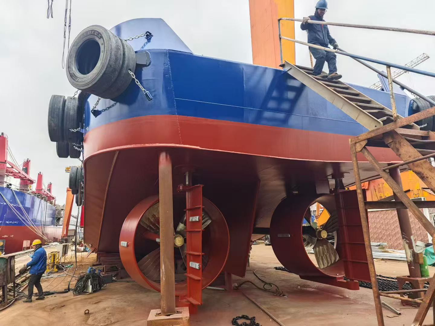 Qinhai Shipyard 2200 HP 29t Tug Boat Rina Class for Sale