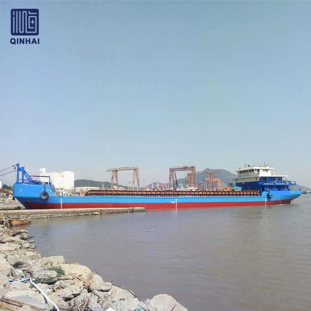 Qinhai 5000dwt LCT Barge Ship with Short Building Cycle Time